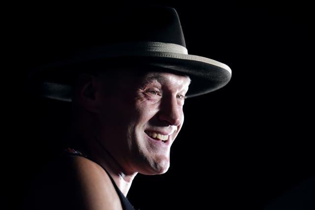 Tyson Fury said a rematch with Oleksandr Usyk would be his priority if he returned to boxing (Nick Potts/PA)