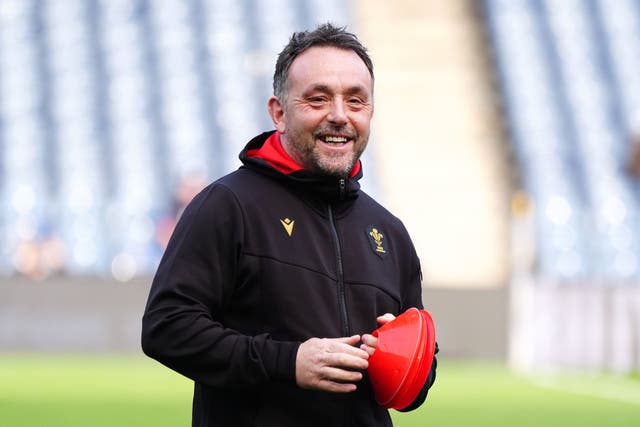 Interim head coach Matt Sherratt has concerns over the greasy conditions facing Wales in Japan (Jane Barlow/PA)