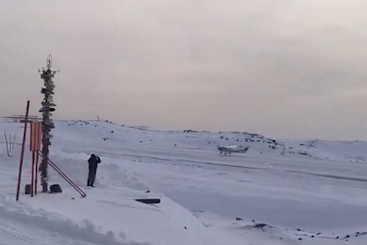 How a teen pilot ended up stranded at an Antarctic military base