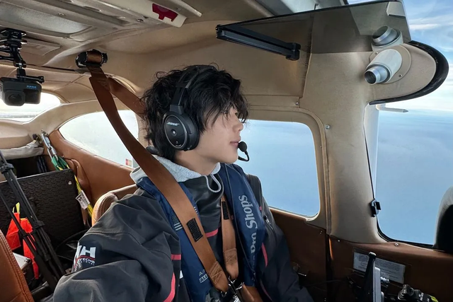 <p>Ethan Guo aspira a convertirse en la persona más joven en volar en solitario a los siete continentes</p>