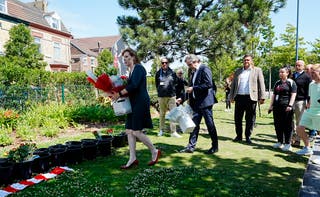 Deputy prime minister Angela Rayner described the death of Diogo Jota as ‘absolutely heartbreaking’ as she visited Anfield to pay her respects