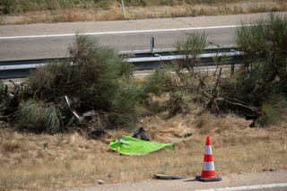 The car crash happened at 12.40am on Thursday