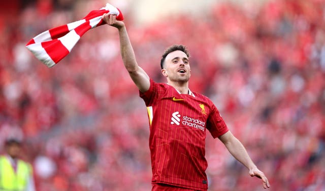 <p>Liverpool forward Diogo Jota was hugely popular at Anfield</p>