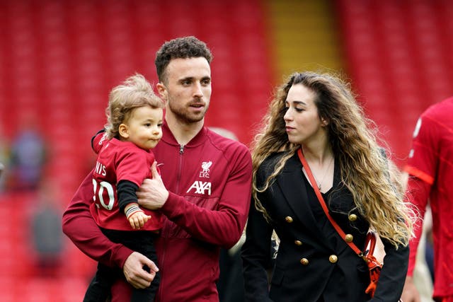 The Premier League-winning forward was also a dedicated family man (Peter Byrne/PA)