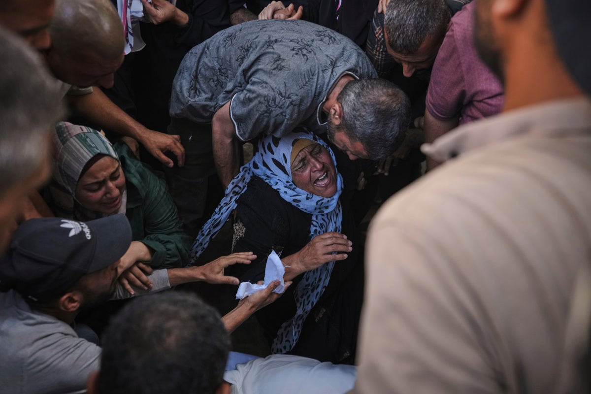 Israeli airstrikes kill 14 Palestinians in Gaza, another 10 people die seeking food