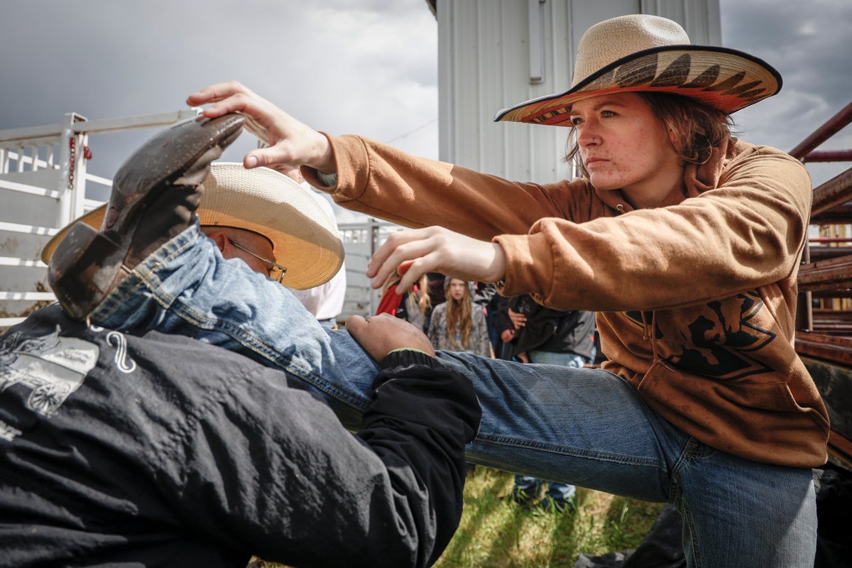 Women buck trend, look to grow rodeo sport of ranch bronc riding