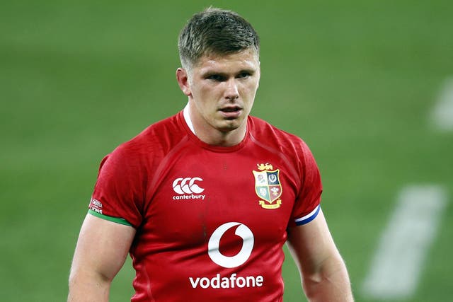 <p>Owen Farrell has been called up to the Lions squad</p>