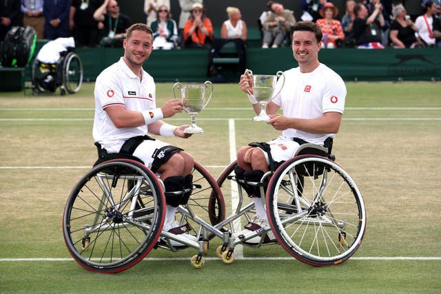 <p>Hewett and Reid are aiming to defend their Wimbledon title next week and win a ninth straight doubles grand slam</p>