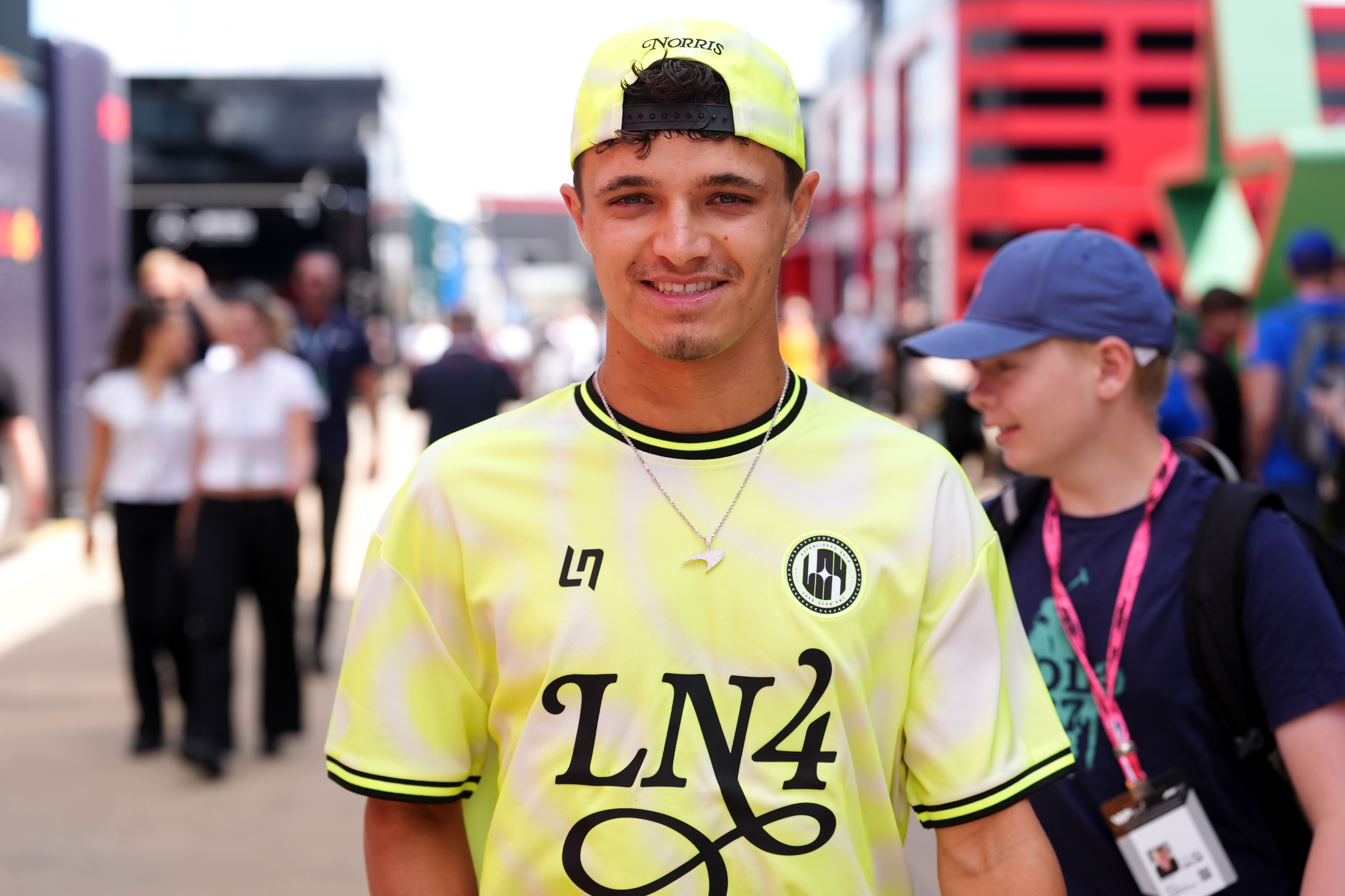 McLaren driver Lando Norris is second in the world championship (Bradley Collyer/PA)