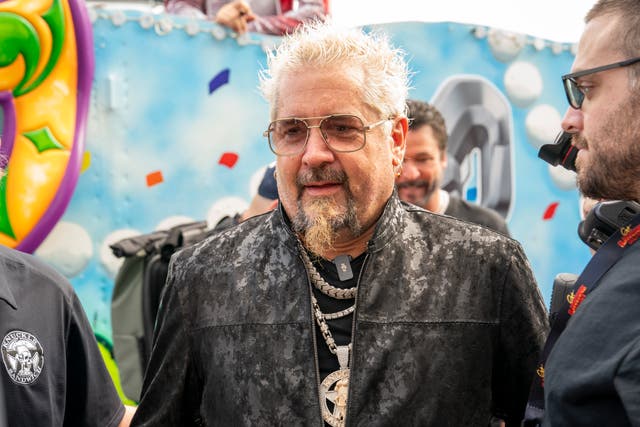 <p>Guy Fieri pictured in New Orleans in February 2025</p>