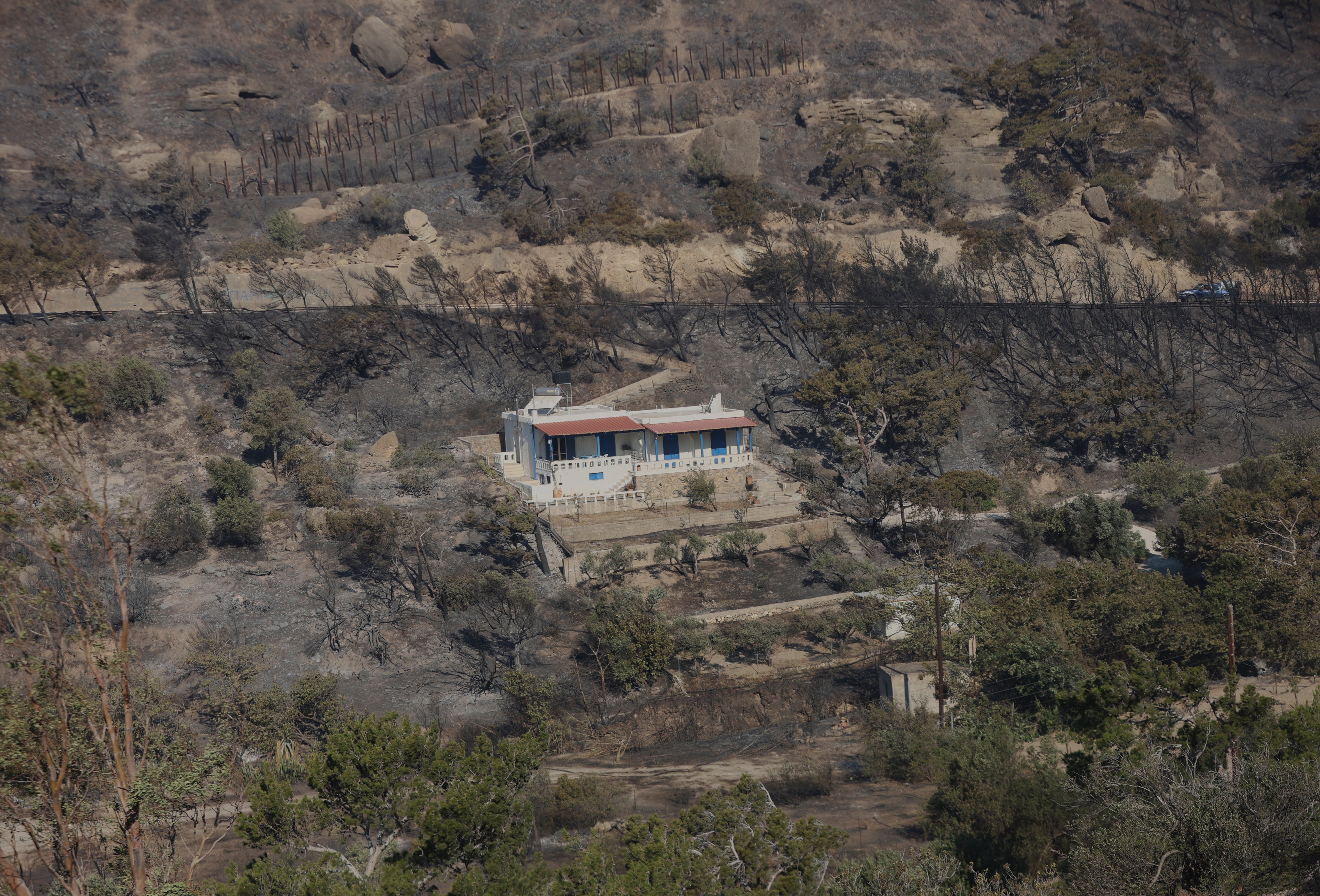 Greece Crete Wildfires