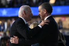 Biden’s reelection bid fell apart after he admitted ‘only thing’ he cared about was Hunter avoiding jail