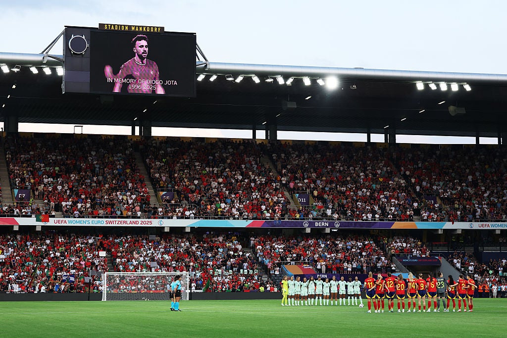 Portugal and Spain observe a minute’s silence in memory of Diogo Jota and Andre Silva