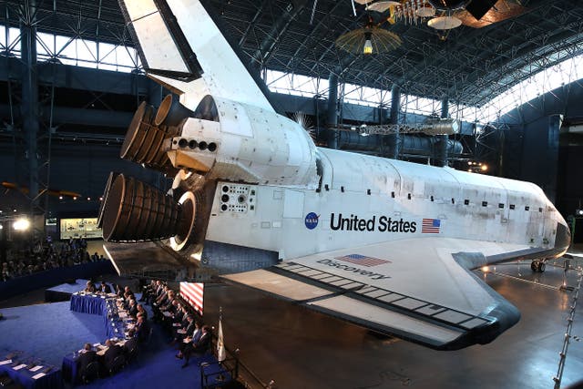 <p>A NASA space shuttle is set to be moved out of the Smithsonian and to Texas after House Republicans passed President Donald Trump’s tax bill Thursday</p>