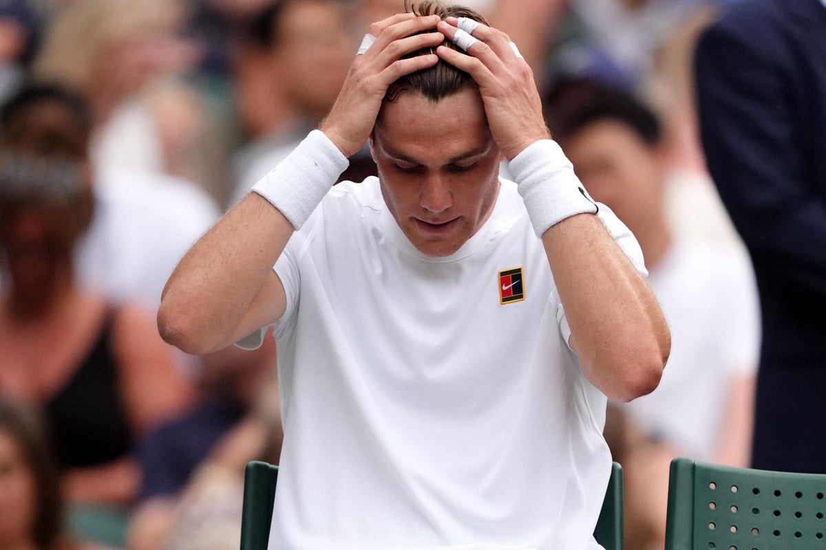 Jack Draper knocked out of Wimbledon by inspired former finalist Marin Cilic