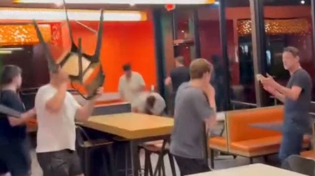 <p>A massive brawl broke out in a Florida Burger King over the weekend after content creators started filming in the restaurant, according to video and witness accounts</p>