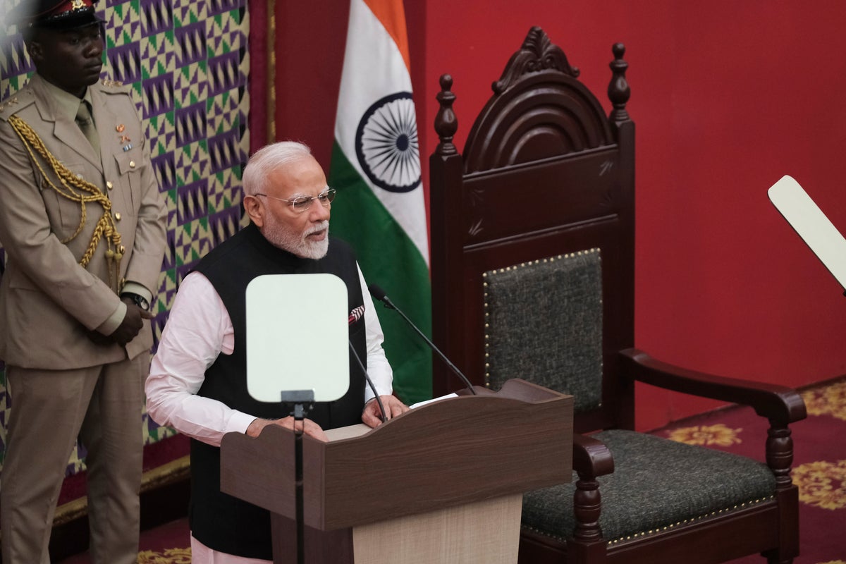 India's Modi arrives in Trinidad and Tobago to strengthen ties in first official visit