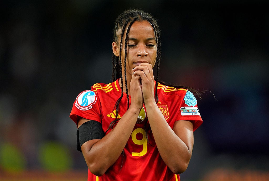 Jessica Silva after Portugal's defeat to Spain