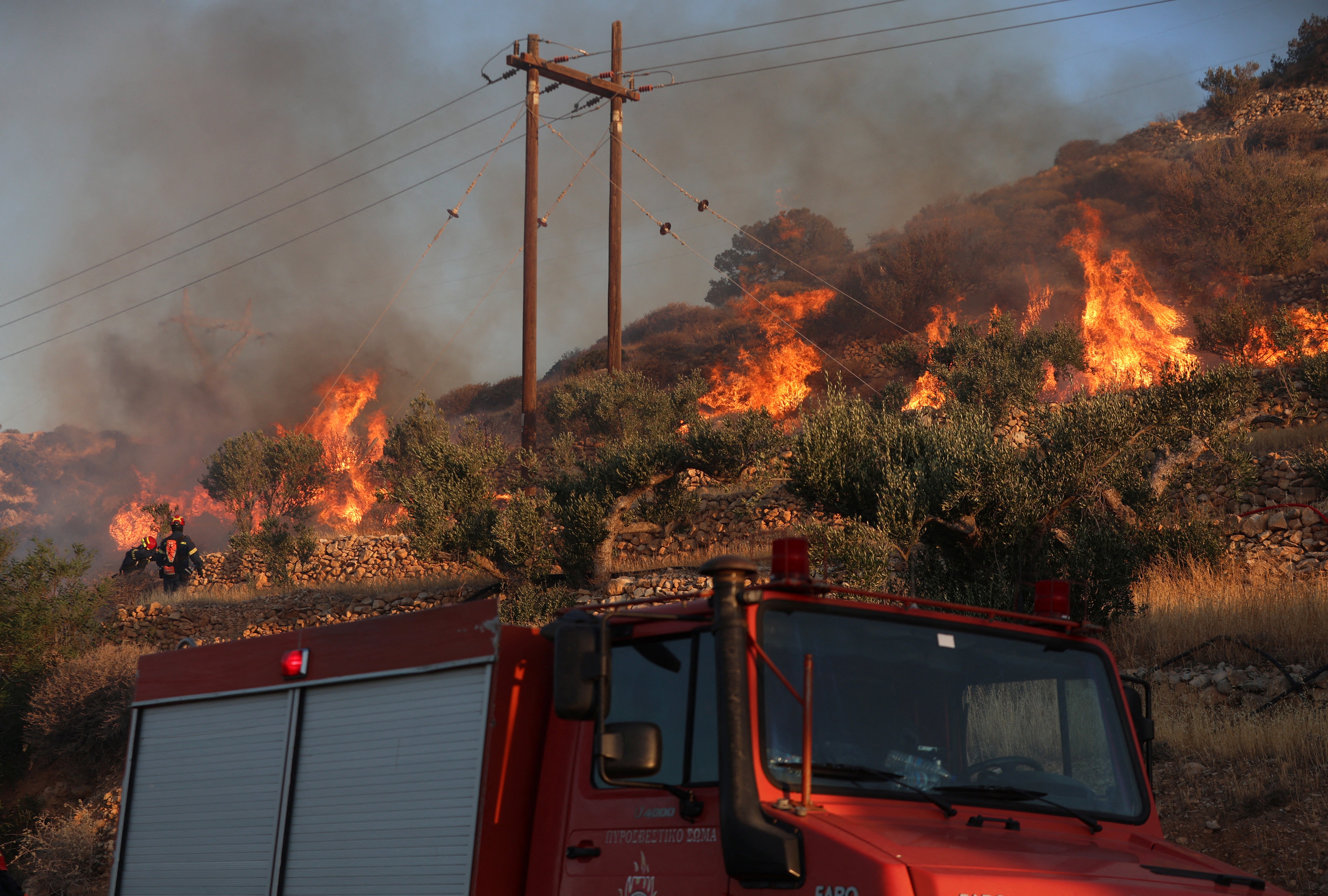 Hundreds have been evacuated from their homes