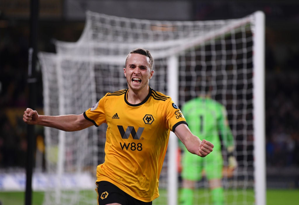 Diogo Jota strelil 44 gólov v 131 hrách pre Wolves pred vstupom do Liverpoolu