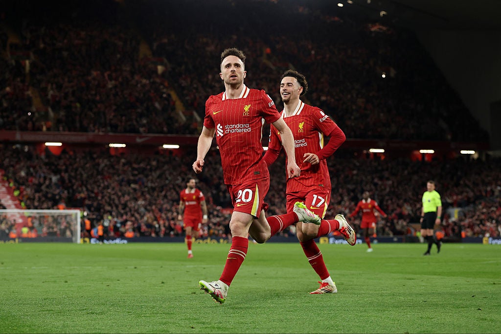 Jota made 182 appearances for Liverpool since signing in 2020