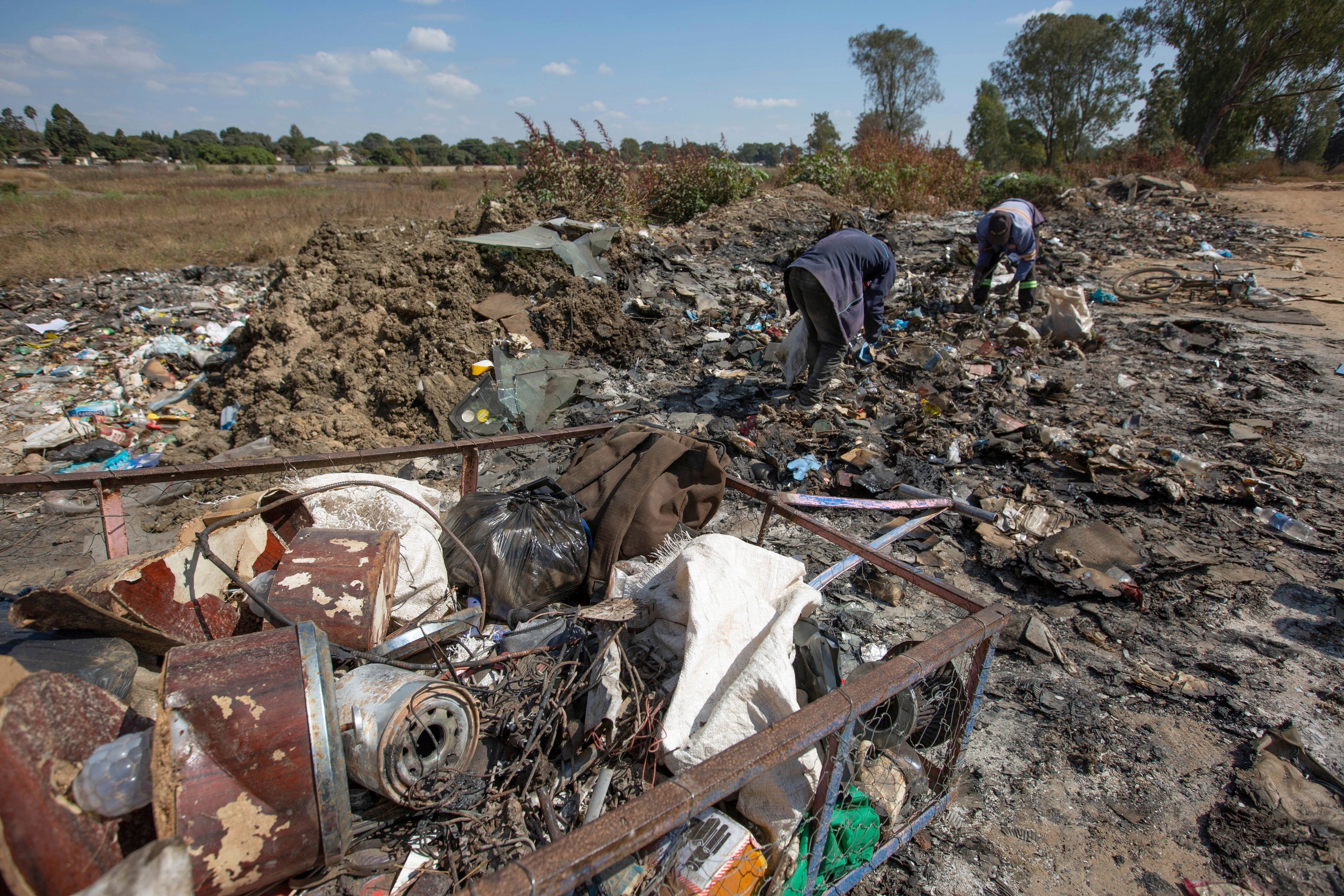 Zimbabwe Scrap Metal Hunters