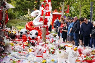 Diogo Jota’s funeral will take place on Saturday with local mourners paying tribute on Friday (Peter Byrne/PA)
