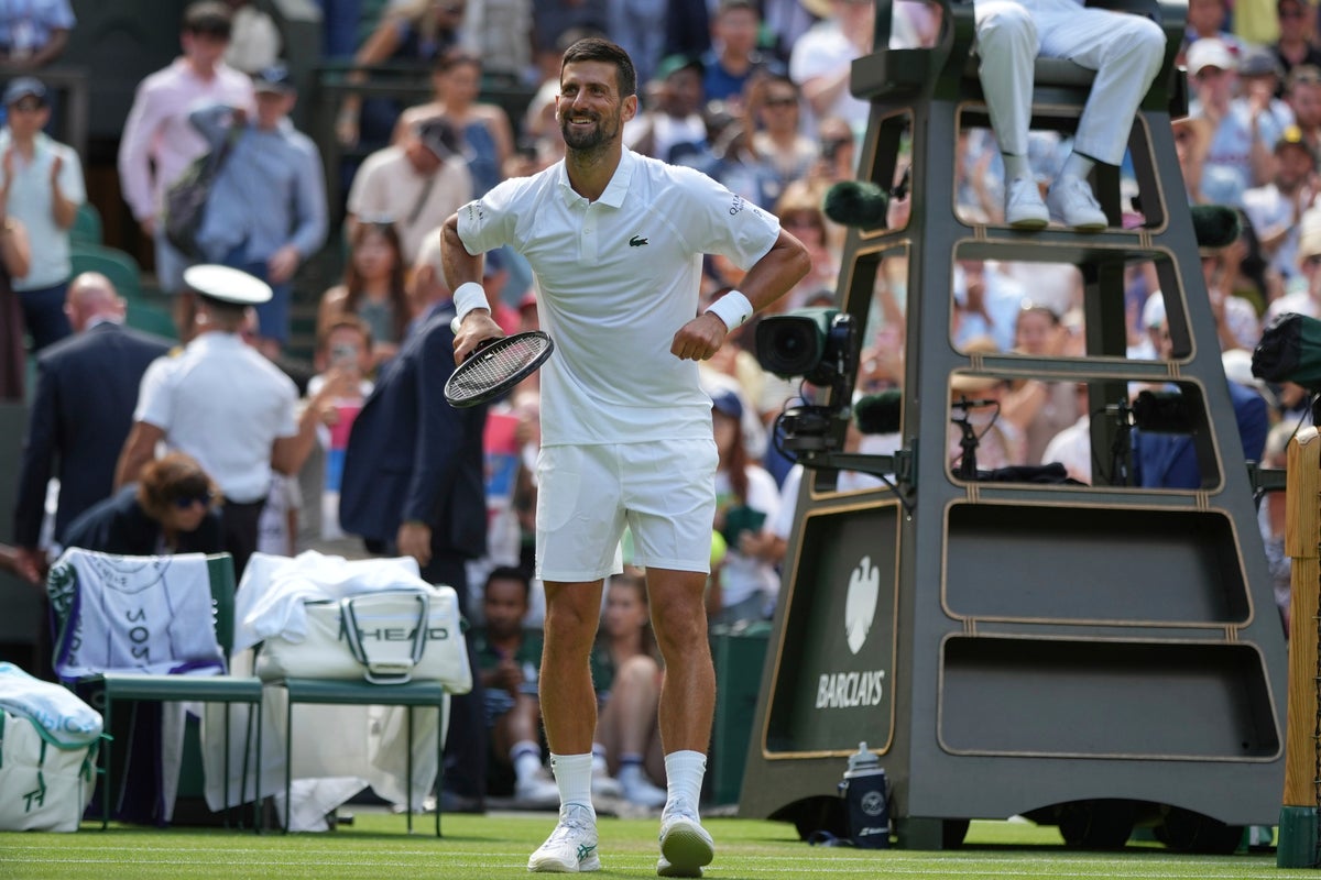 Wimbledon 2025 order of play: Day six schedule with Novak Djokovic and Jannik Sinner in action