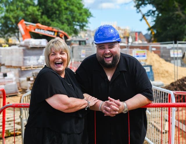 <p>39-year-old builder Adam Lopez, from Norwich, who won £1M on a National Lottery scratchcard</p>