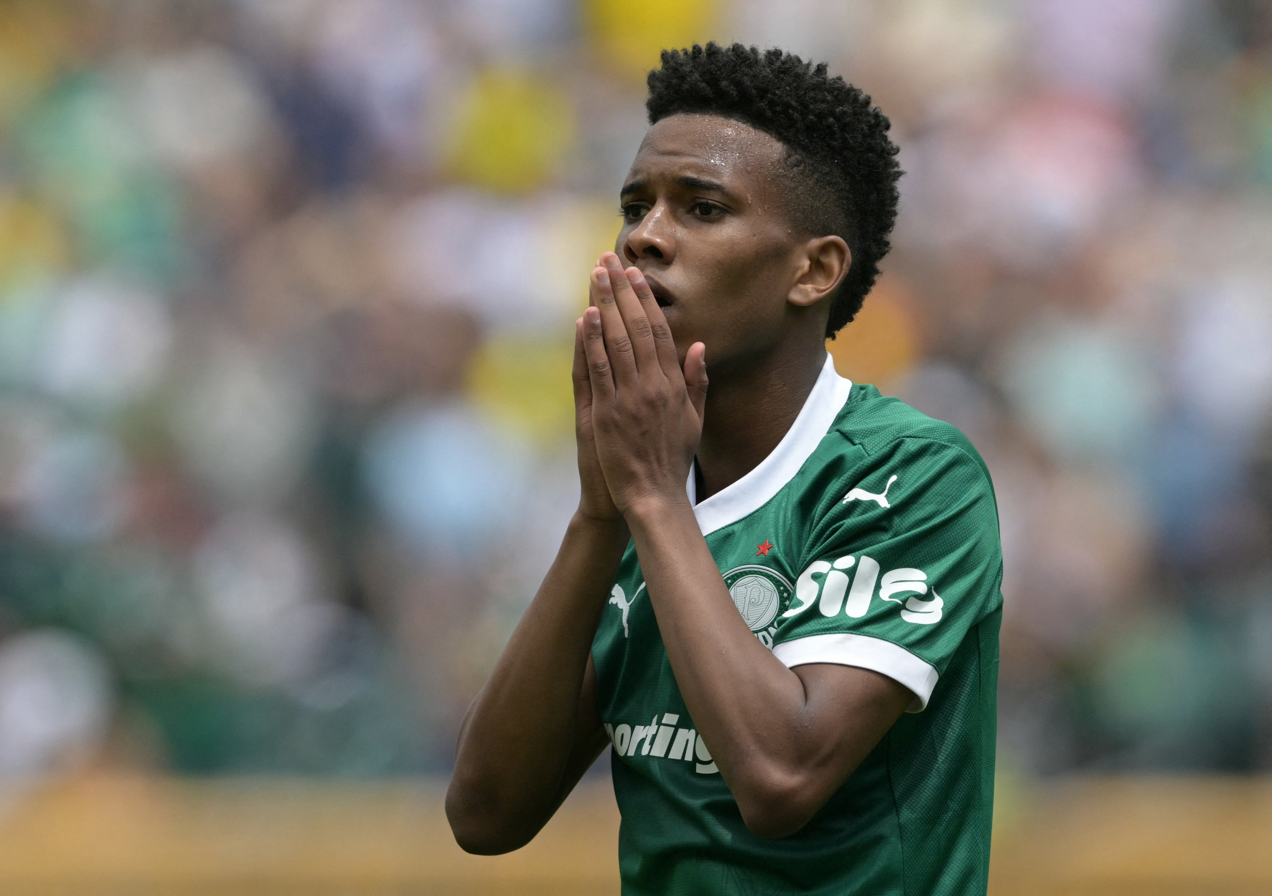 <p>Palmeiras' Estevao Willian will join Chelsea this summer</p>