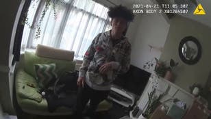 Moment Kent father guilty of murder for shaking baby to death arrested