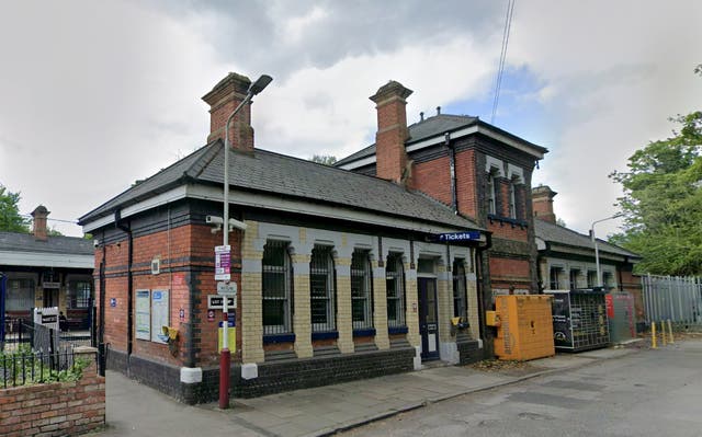 <p>The incident took place near Poynton railway station</p>