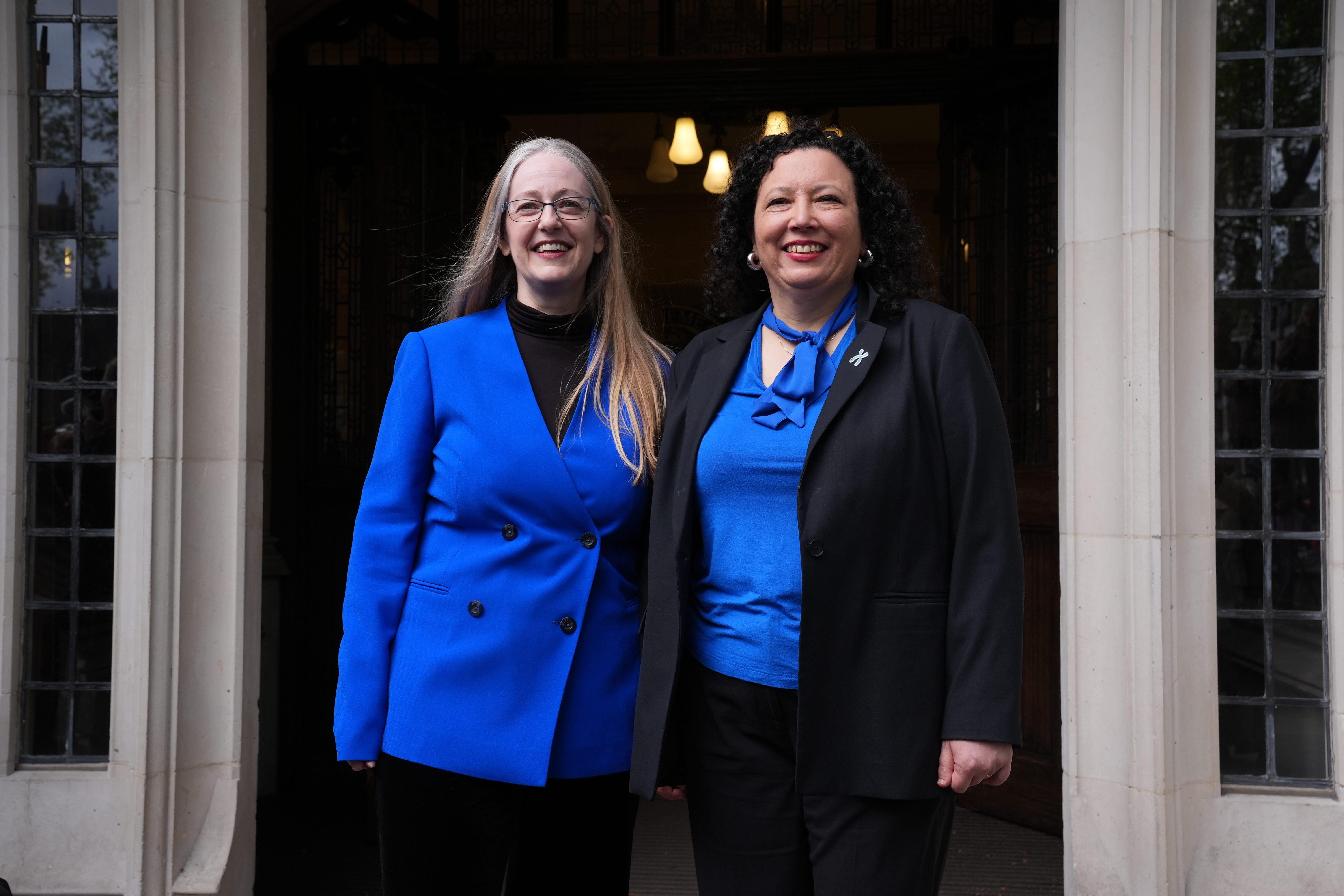 Maya Forstater (right) leads Sex Matters (Lucy North/PA)