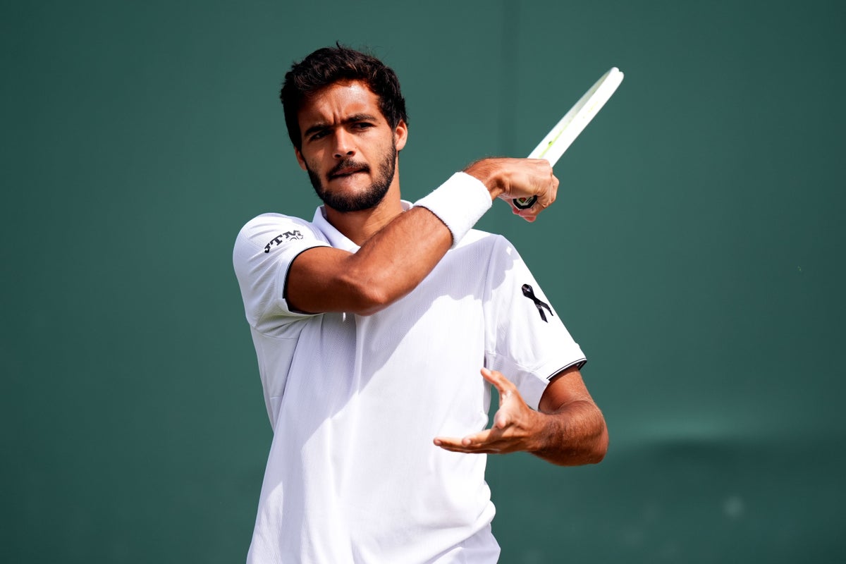 Portuguese Player Cabral Wears Black Ribbon Tribute Wimbledon After Jota Car Crash