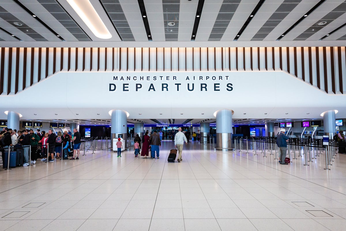 Man accused of assaulting police at airport ‘headbutted traveller’