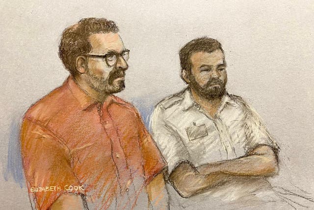 <p>Christopher Brain, 68, is giving evidence at Inner London Crown Court</p>