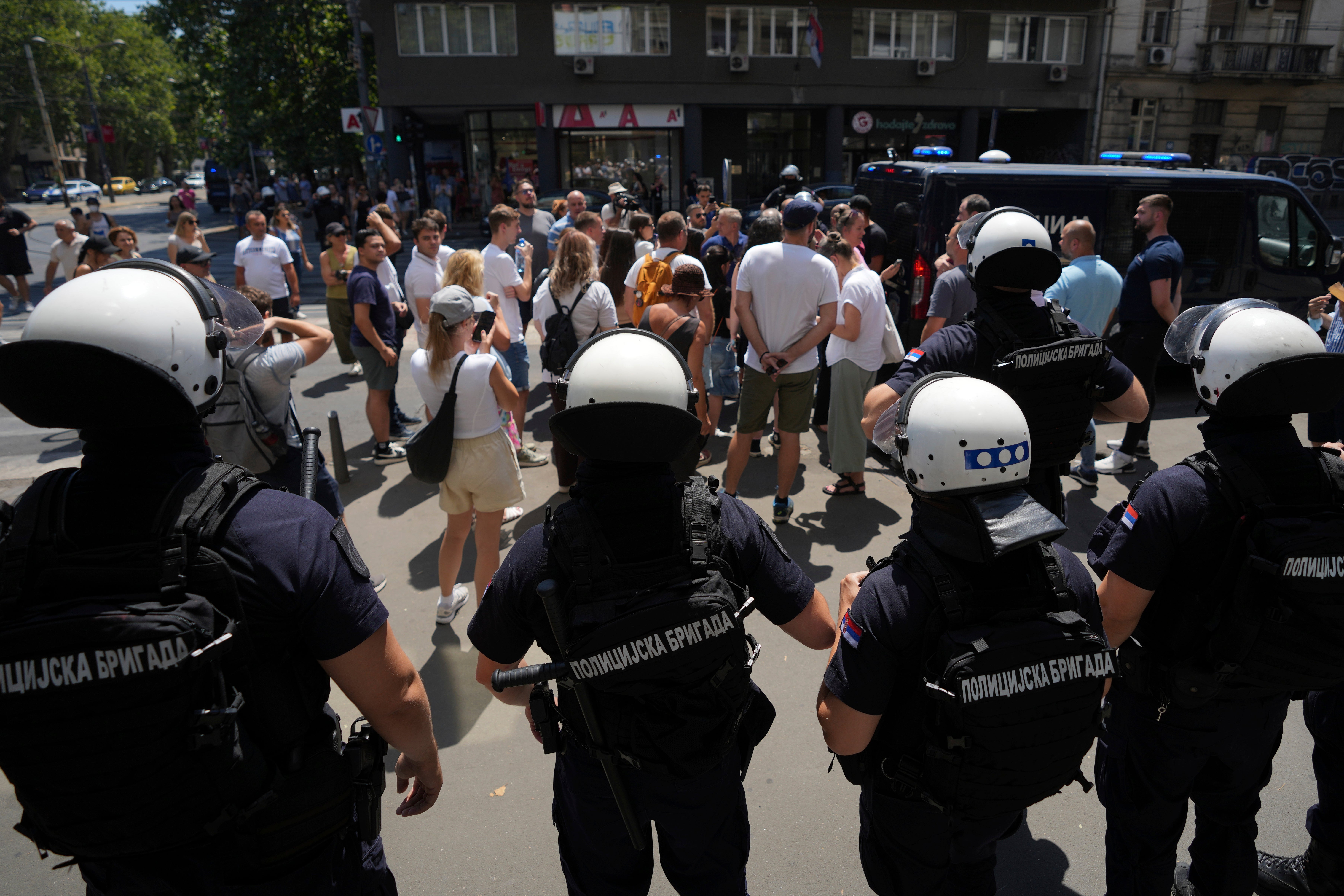 Serbia Protest
