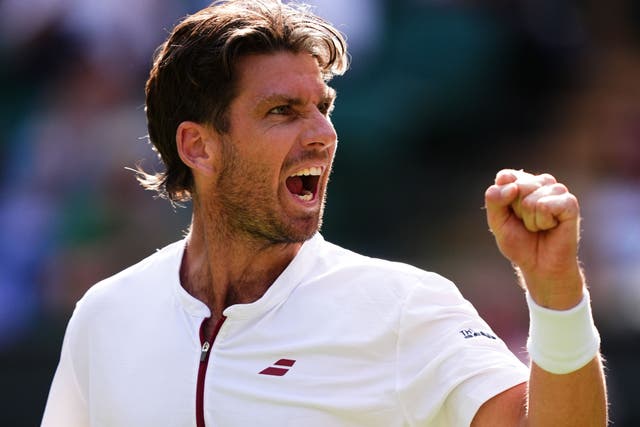 Cameron Norrie won in straight sets against world number 73 Mattia Bellucci (Mike Egerton/PA)