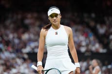 ‘So wrong’: Emma Raducanu hits out at ‘dodgy’ Wimbledon decisions in loss to Aryna Sabalenka