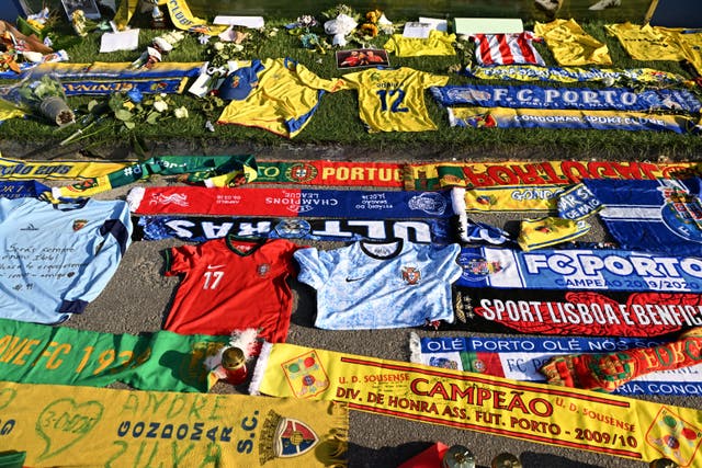 The funeral of Diogo Jota and brother Andre Silva will take place on Saturday (PA)