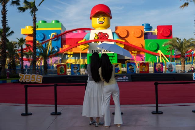 <p>Legoland has opened its largest resort in Shanghai, China</p>