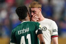 Cole Palmer hails ‘top player’ Estevao as Chelsea signing stars against new club