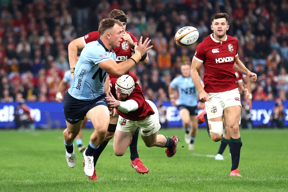Waratahs vs British & Irish Lions live: Latest score and updates as Jones strikes twice to give tourists advantage