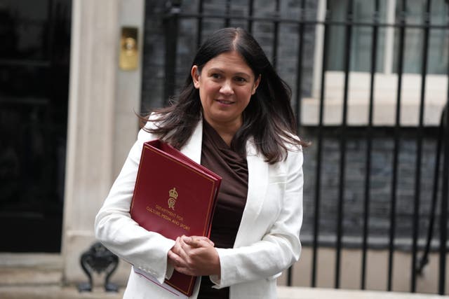 Culture Secretary Lisa Nandy urged the BBC to ‘get a grip’ (Gareth Fuller/PA)