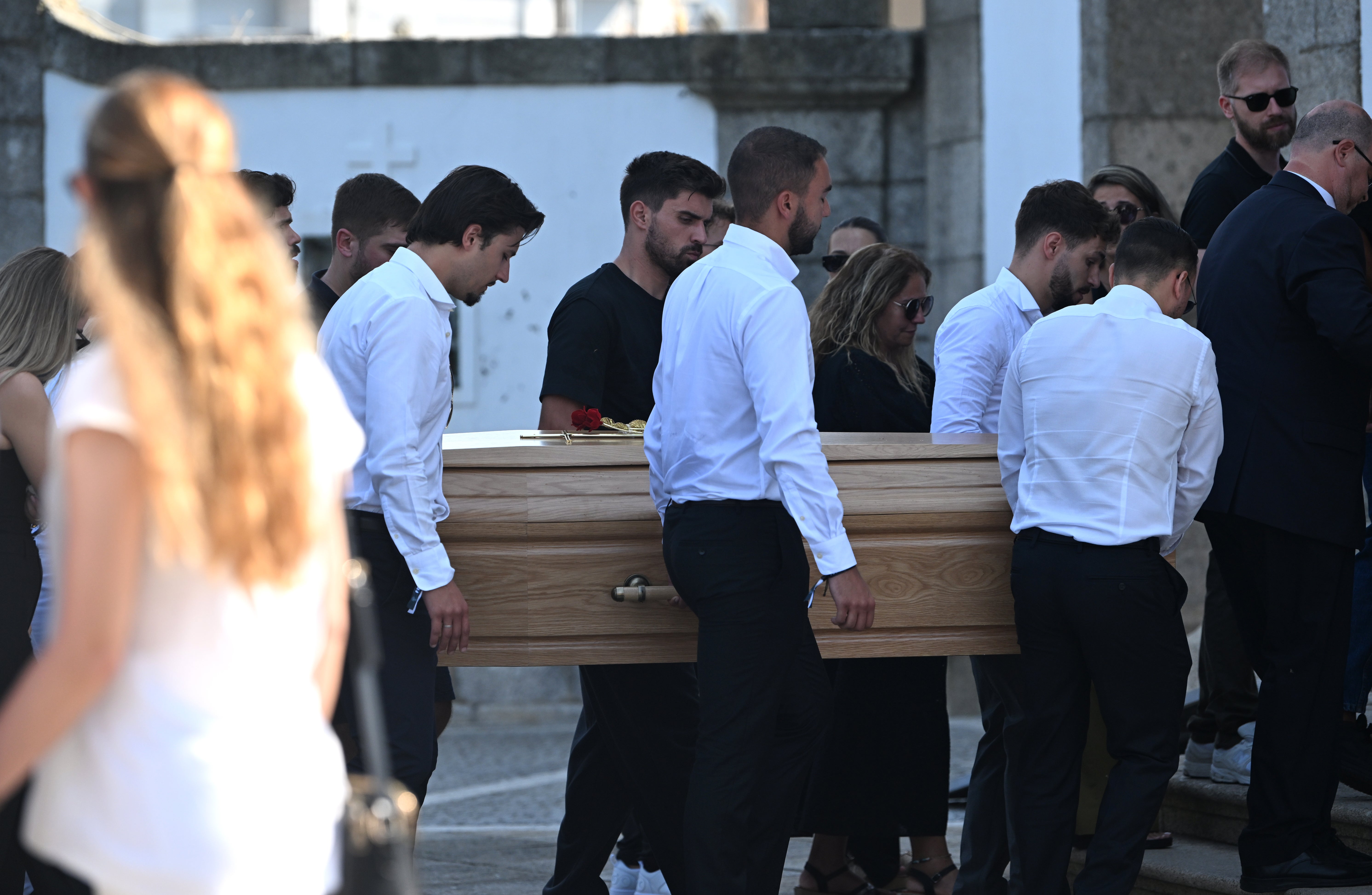 The cousins of Diogo Jote and Andre Silve are made to the Church Mother of Gondomar (PA)