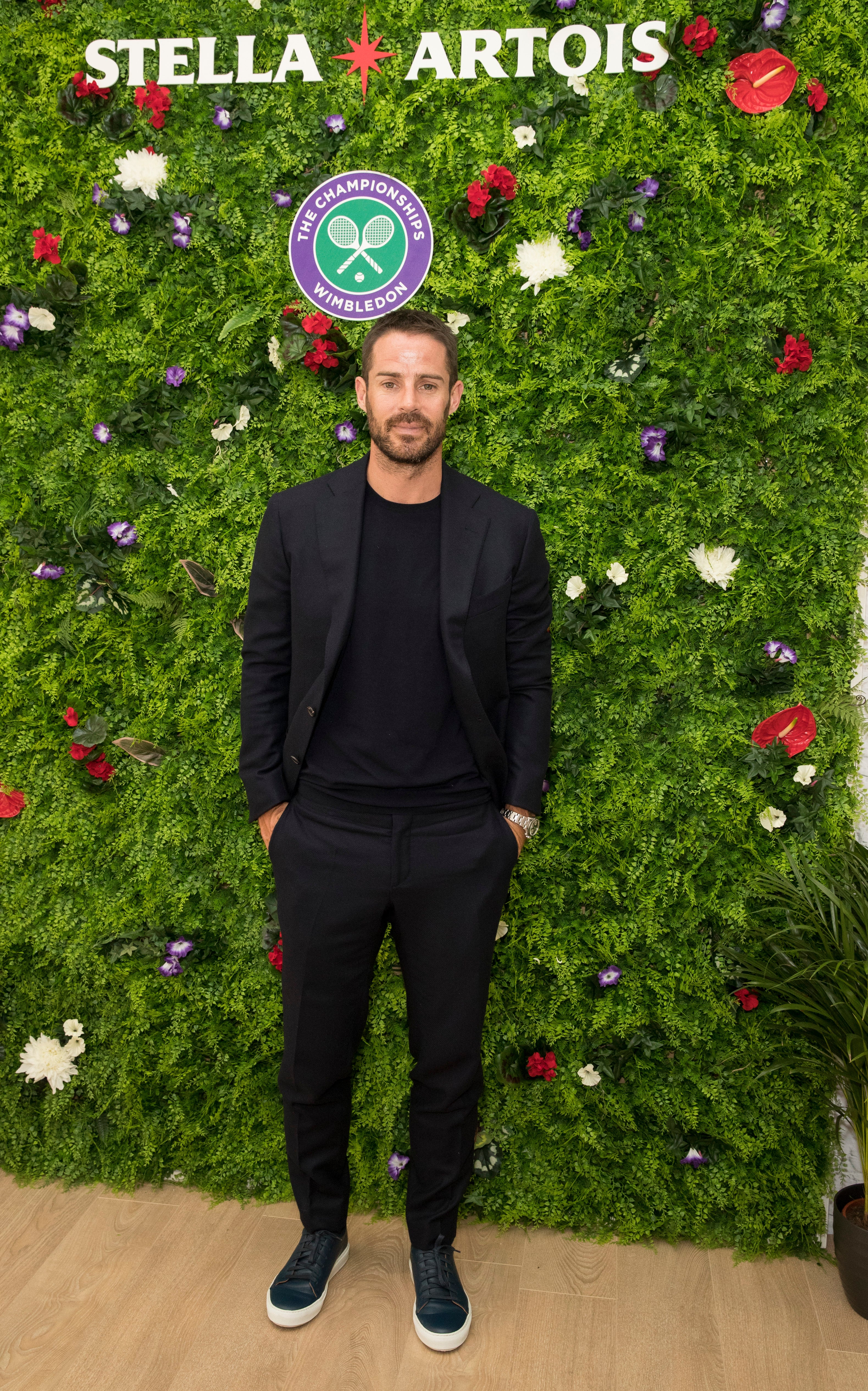 Jamie Redknapp at Wimbledon in 2017