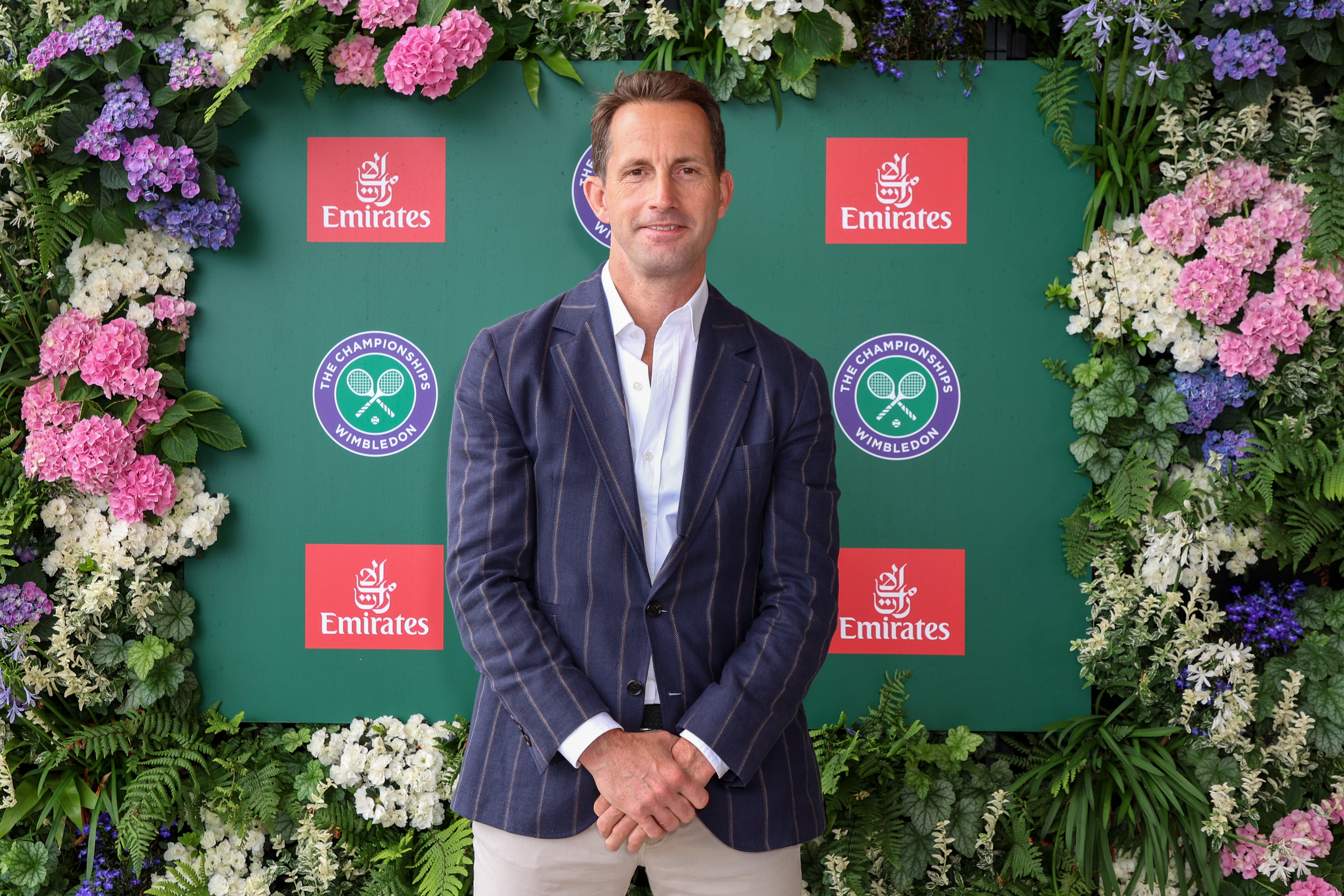 Ben Ainslie at Wimbledon