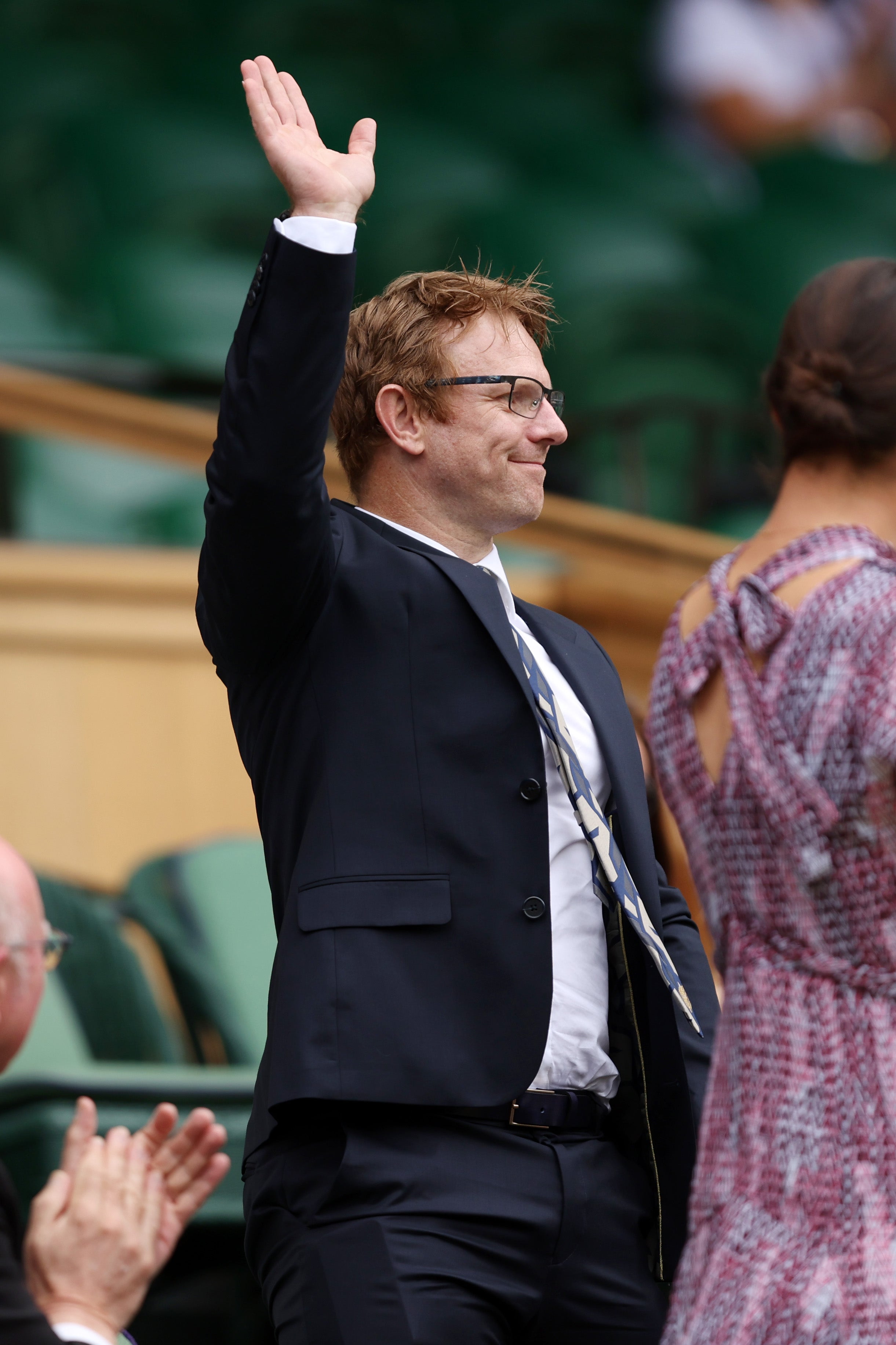 Jody Cundy at Wimbledon in 2022