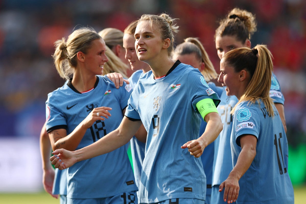 Wales v Netherlands live: Vivianne Miedema scores stunner to beat Women’s Euro 2025 debutants