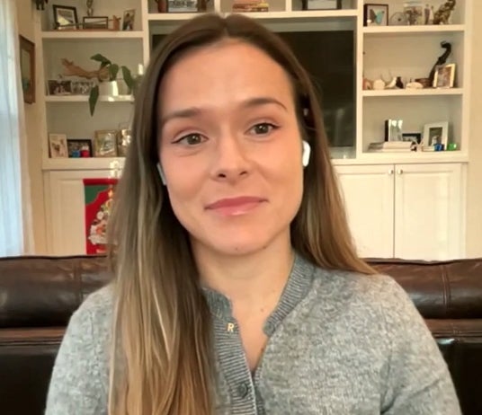 Lucy Biggers, a former liberal climate activist, now promotes more Republican-aligned ideals